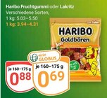 Fruchtgummi oder Lakritz im Angebot bei GLOBUS in Oberursel Fruchtgummi oder Lakritz Angebote von Haribo bei GLOBUS Oberursel für 3,94 €