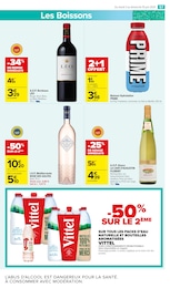 Prix et réduction Vittel dans le prospectus Carrefour Market en cours Offre Vittel dans le catalogue Carrefour Market du moment à la page 59