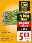 Spargel, grün im aktuellen E center Prospekt