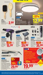 Lidl Lampe im Prospekt 
