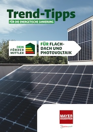 Bauzentrum Mayer Prospekt für Manching: "Trend-Tipps FÜR DIE ENERGETISCHE SANIERUNG", 9 Seiten, 04.10.2024 - 13.10.2024