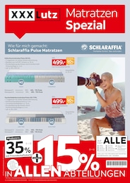 XXXLutz Möbelhäuser Taschenfederkernmatratze im Prospekt 