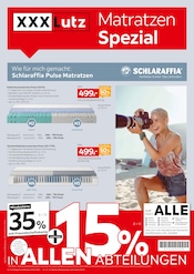 Aktueller XXXLutz Möbelhäuser Prospekt mit Matratze, "Matratzen-Spezial", Seite 1