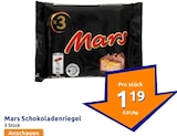 Mars Schokoladenriegel Angebote von Mars bei Action Ravensburg für 1,19 €