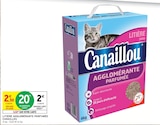 Litière agglomérante parfumée - Canaillou dans le catalogue Intermarché Contact