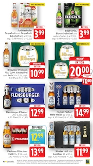 Bier im E center Prospekt "Aktuelle Angebote" mit 56 Seiten (Konstanz)