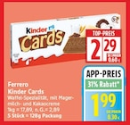 Kinder Cards von Ferrero im aktuellen EDEKA Prospekt