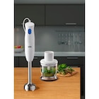 MIXEUR PLONGEANT MQ10.201MWH - BRAUN en promo chez Auchan Hypermarché Grenoble à 27,99 €