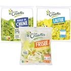 SUR TOUTES LES FEUILLES DE CHÊNE ENGAGÉES 125 G, LAITUES 100% COEUR ET FRISÉES 100% COEUR - LES CRUDETTES en promo chez Carrefour SUR TOUTES LES FEUILLES DE CHÊNE ENGAGÉES 125 G, LAITUES 100% COEUR ET FRISÉES 100% COEUR - LES CRUDETTES dans le catalogue Carrefour