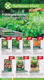 Raiffeisenmarkt Prospekt für Rockenhausen: "Frühlingserwachen. Die Gartensaison startet.", 8 Seiten, 18.03.2026 - 25.03.2026