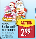 Kinder Weihnachtsmann von Ferrero im aktuellen ALDI Nord Prospekt für 2,99 €