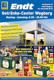 Aktueller EDEKA Supermarkt Prospekt in Wegberg und Umgebung, "Aktuelle Angebote" mit 4 Seiten, 22.12.2025 - 27.12.2025