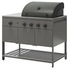 Aktuelle Gasgrill Angebote bei IKEA in Regensburg Aktuelles Gasgrill mit Seitenbrenner für draußen/dunkelgrau Angebot bei IKEA in Regensburg ab 999,00 €
