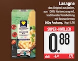Lasagne im EDEKA Prospekt Lasagne von im aktuellen EDEKA Prospekt für 0,88 €