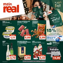 Real Prospekt für Mannheim mit 32 Seiten Real Prospekt für Mannheim: "Mein Real", 32 Seiten, 28.11.2022 - 03.12.2022