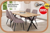 Table Hermione en promo chez Maxi Bazar Lille à 199,99 €