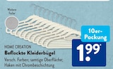 Aktuelles Beflockte Kleiderbügel Angebot bei ALDI SÜD in Duisburg ab 1,99 €