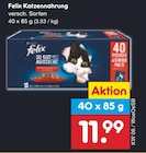 Aktuelle Felix Katzenfutter Angebote bei Netto Marken-Discount in Heidelberg Aktuelles Katzennahrung Angebot bei Netto Marken-Discount in Heidelberg ab 11,99 €