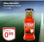 GLOBUS - Würzsauce Steak Angebot im Prospekt Würzsauce Steak bei GLOBUS im Prospekt "" für 0,99 €