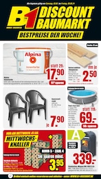 B1 Discount Baumarkt Prospekt: "BESTPREISE DER WOCHE!", 6 Seiten, 03.08.2024 - 09.08.2024