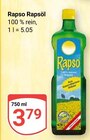 Aktuelle Essig Angebote bei GLOBUS in Mannheim Aktuelles Rapsöl Angebot bei GLOBUS in Mannheim ab 3,79 €