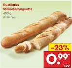 Aktuelles Rustikales Steinofenbaguette Angebot bei Netto Marken-Discount in Reutlingen ab 0,99 €
