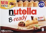 Biscuits fourrés noisettes et cacao B-ready - Nutella en promo chez Monoprix Niort à 4,46 €