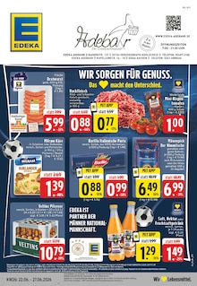 EDEKA Prospekt der KW 25 "Aktuelle Angebote" Aktueller EDEKA Prospekt "Aktuelle Angebote" Seite 1 von 24 Seiten