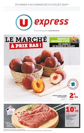 U Express Catalogue "Le marché à prix bas !", 5 pages, Chambon-sur-Voueize,  09/07/2024 - 14/07/2024