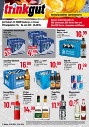 Aktueller Trinkgut Prospekt, "Neuburgs größter Getränkemarkt!", mit Angeboten der Woche, gültig von 22.04.2024 bis 22.04.2024
