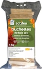 Bûchettes de bois - Actifeu en promo chez Carrefour Mulhouse à 4,99 €