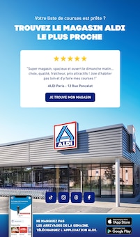 Promotion Cône Glacé dans le prospectus Aldi, valable du 06/05/2025 au 12/05/2025 Promo Cône Glacé dans le catalogue Aldi du moment à la page 46