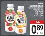 Frucht Butter Milch Erdbeere von müller im aktuellen EDEKA Prospekt