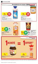 Promos Verre dans le catalogue "-50% DE REMISE IMMÉDIATE SUR LE 2ÈME" de Intermarché Express Verre en promo dans le catalogue Intermarché Express à la page 16
