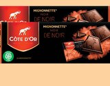 Mignonnettes de chocolat noir de noir - CÔTE D'OR à 1,62 € dans le catalogue Netto