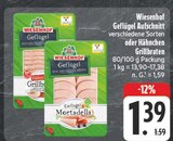 Aktuelles Geflügel Aufschnitt Angebot bei E center in Würzburg ab 1,39 €
