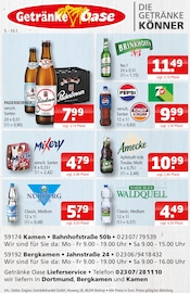 Aktueller Getränke Oase Prospekt mit Wasser, "Aktuelle Angebote", Seite 1