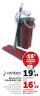Balai auto clean and dry - Venteo en promo chez Super U Rillieux-la-Pape à 16,99 €