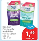 Natural Lavender von Handsan im aktuellen budni Prospekt