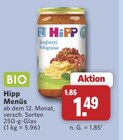 Spaghetti Bolognese Angebote von Hipp bei combi Cuxhaven für 1,49 €