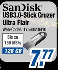 USB3.0-Stick Cruzer Ultra Flair Angebote von SanDisk bei expert St. Ingbert für 7,77 €