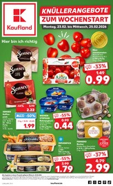 Aktueller Kaufland Prospekt mit Cappuccino, "KNÜLLER", Seite 1