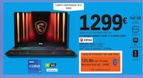 PC Portable Gaming Cyborg 17 B13WFKG-090FR - MSI - E.Leclerc PC Portable Gaming Cyborg 17 B13WFKG-090FR - MSI à 1 299,00 € dans le catalogue E.Leclerc