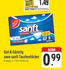 EDEKA Grünsfeld - sooo sanft Taschentücher Angebot im Prospekt sooo sanft Taschentücher bei EDEKA im Grünsfeld Prospekt für 0,99 €