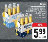 Aktuelle Bier Angebote bei E center in Schonungen Aktuelles mexikanisches Bier Angebot bei E center in Schonungen ab 5,99 €