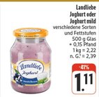 Joghurt mild bei EDEKA im Bamberg Prospekt für 1,11 €