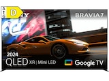 MediaMarkt Saturn Halle - BRAVIA 7 K75XR70 QLED TV (Flat, 75 Zoll / 189 cm, 4K, SMART TV, Google TV) Angebot im Prospekt BRAVIA 7 K75XR70 QLED TV (Flat, 75 Zoll / 189 cm, 4K, SMART TV, Google TV) bei MediaMarkt Saturn im Halle Prospekt für 1.999,00 €