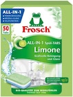All-In-1 Spül-Tabs im Angebot bei REWE in Siegen All-In-1 Spül-Tabs Angebote von Frosch bei REWE Siegen für 7,99 €