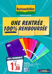 Catalogue Librairies & Culture Bureau Vallée en cours à Creac H Tregueux et alentours, "Une rentrée 100 remboursée", 8 pages, 05/08/2024 - 10/08/2024