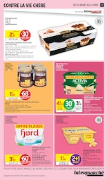 Prix et réduction Yaourt nature dans le prospectus Intermarché Super en cours Offre Yaourt nature dans le catalogue Intermarché Super du moment à la page 31